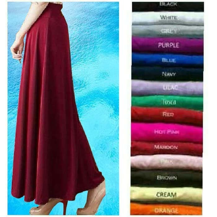 Rok Jersey Jumbo - Abu-abu Muda