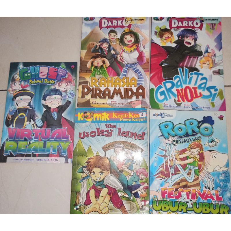 Paket Komik KKPK Ghost & Darko (preloved)