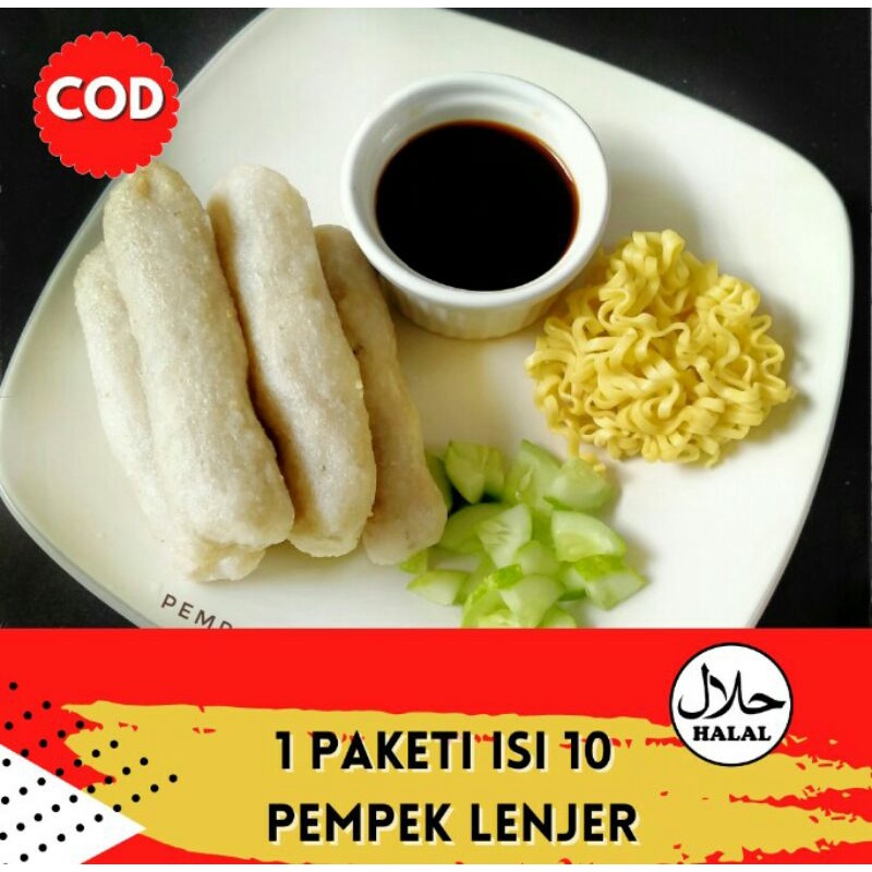 Pempek Palembang Asli, empek empek lenjer, frozen, mpek mpek palembang, empek mpek murah,  Makanan khas Palembang, makanan pempek, lenjer