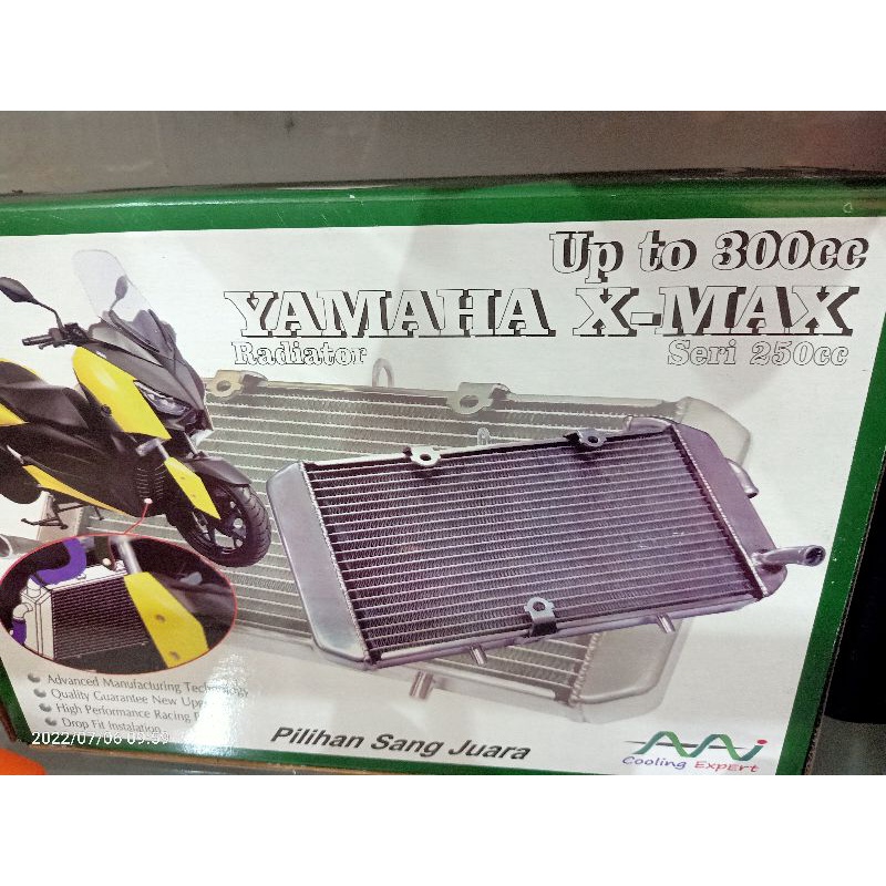 Big Radiator Racing AAI Cooling Expert Full Aluminium Yamaha XMAX