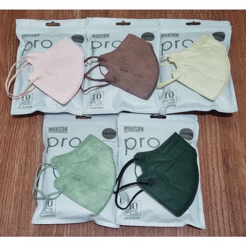 TERBARU MASKER MOUSON KN95 PRO/MASKER KN95 PRO 5PLY MOUSON