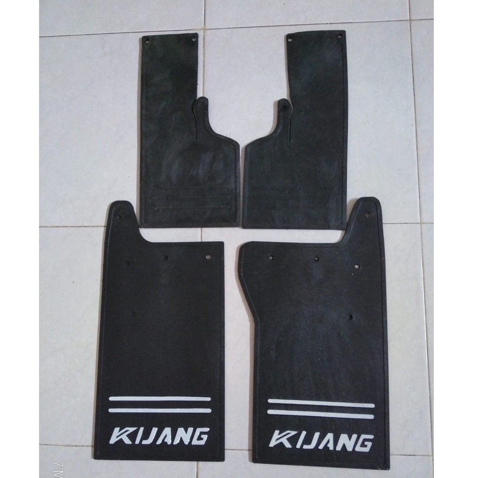 Paket Karpet Roda Lumpur Toyota  Kijang Super, Grand 4 pcs depan belakang original mudguard