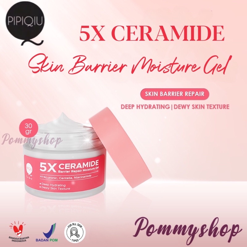 Pipiqiu 5x Ceramide Barrier Repair Moisture Gel 30g