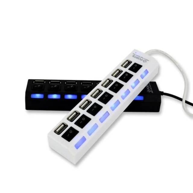 USB HUB 7 PORT ON OFF / USB HUB 7PORT ON OFF / USB HUB 7 PORT SAKLAR/ USB HUB 7PORT M-TECH