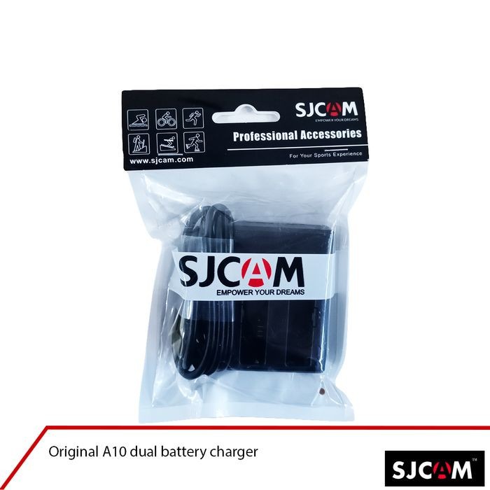 SJCAM A10 SERIES DUAL BATTERY CHARGER