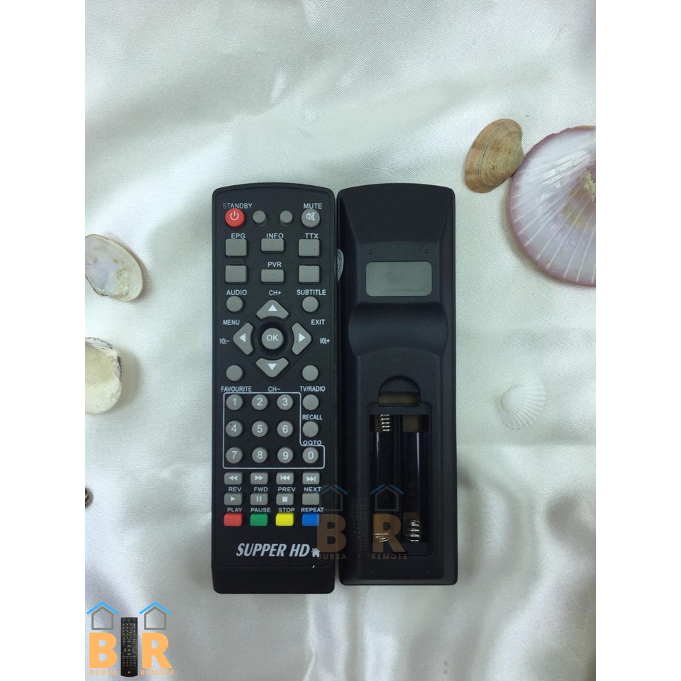 Remote Set Top Box SUPPER HD Evercross Noise Infico Advance Vitara Max Hinomaru HDTV Parafin Remot Receiver Parabola