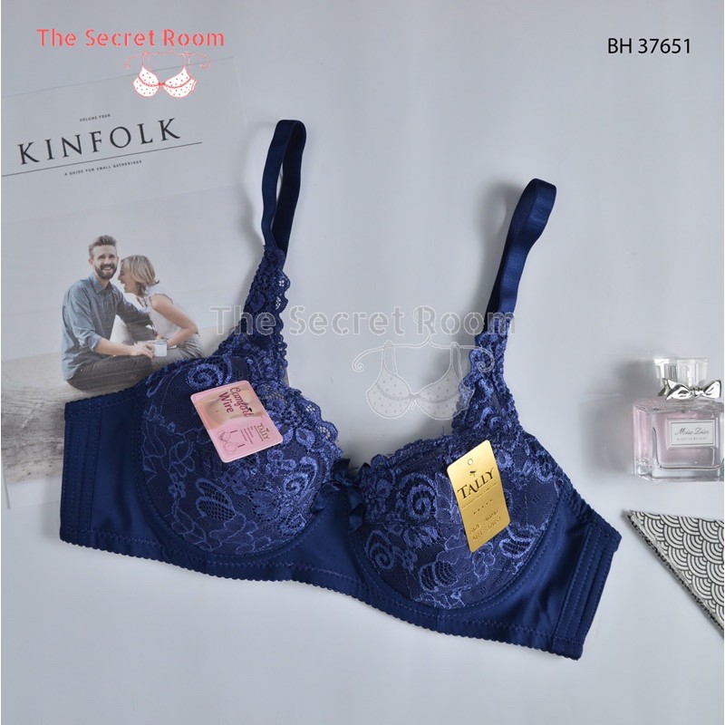 TALLY BRA BH 37651 I TANPA BUSA I ADA KAWAT I CUP C | SIZE 36-42 I BAHAN RENDA