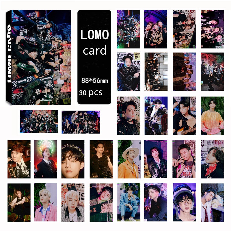 30pcs Kartu Lomo Foto Kpop BTS Album