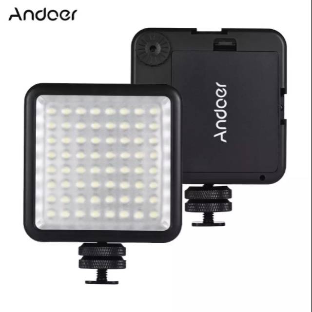 Andoer 64 led led64 video vlog film light lighting universal camera kamera dslr mirrorless
