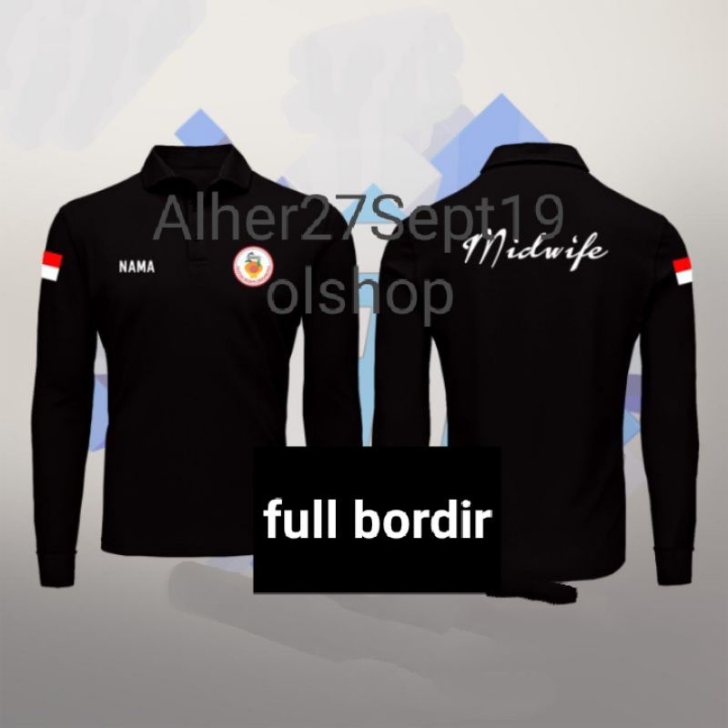 Kaos ibi kaos ikatan bidan Indonesia baju ibi baju ikatan bidan Indonesia seragam ibi seragam ikatan