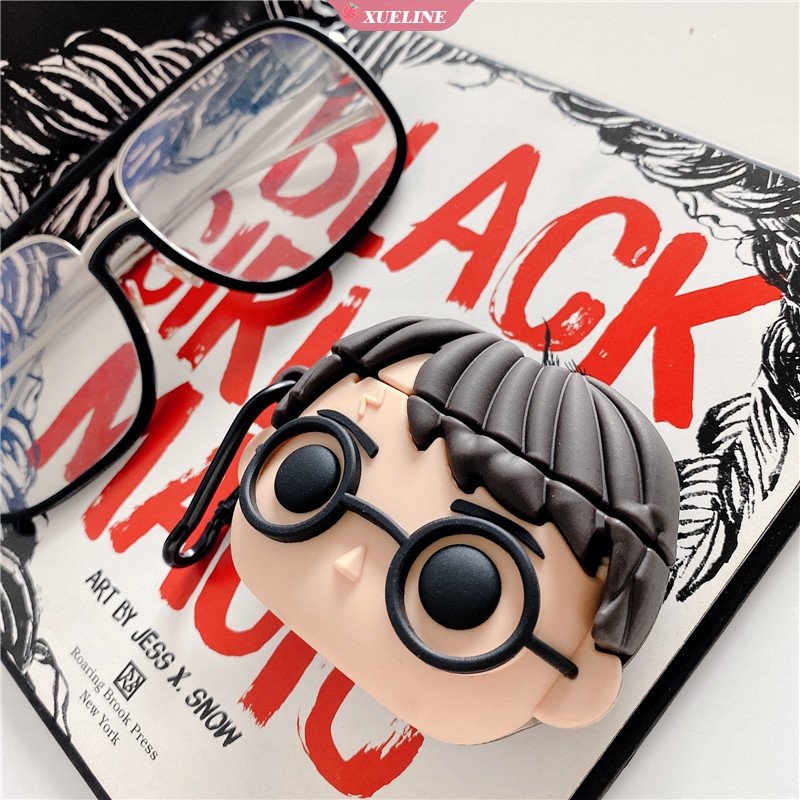 Soft Case Airpods 1 / 2pro Gambar Kartun Harry Potter Bahan Silikon