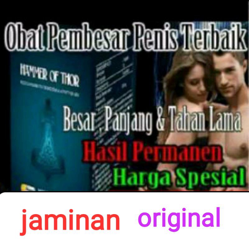 hammer_of thor_obat pembesar_suplemen pria_stamina kuat _asli original_tahaan_lama