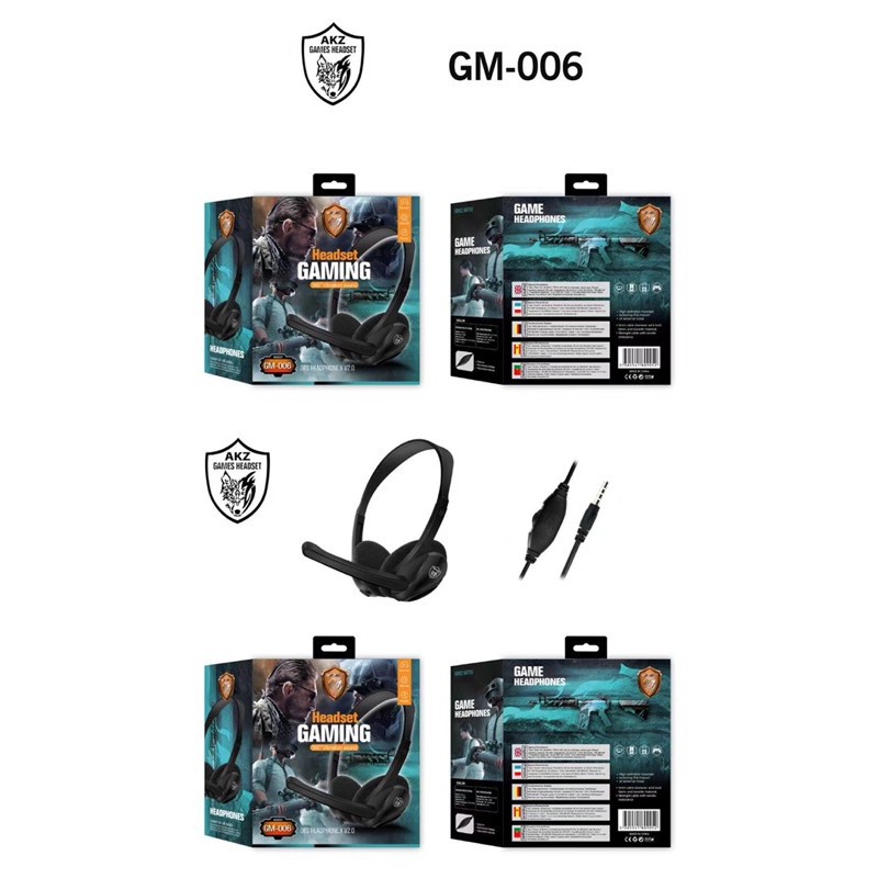 HEADPHONE GAMING GM 006