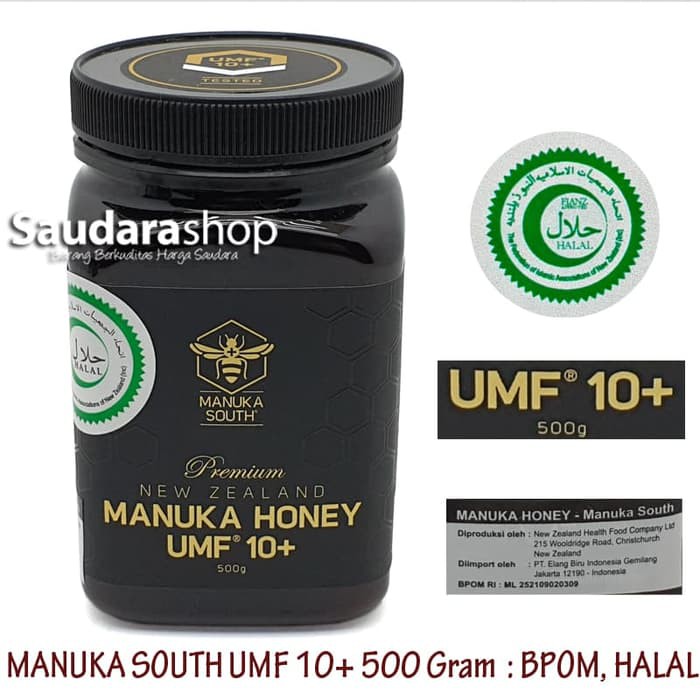 

SALE MURAAH Manuka Honey Manuka South UMF +10 500 gram Asli & Resmi / Madu Manuka ,