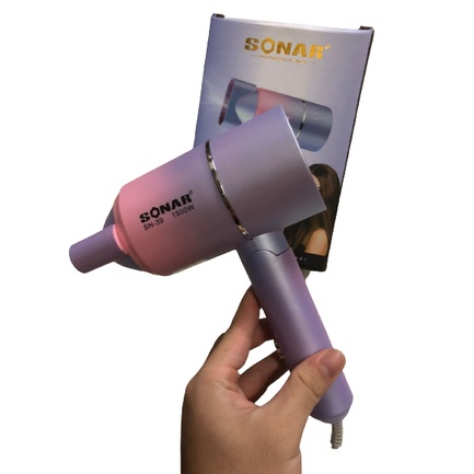 Hairdryer Sonar sn-39 1500 watt ORIGINAL ANGIN KENCANG DAN TIDAK BERISIK