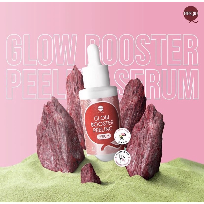 Pipiqiu Glow Booster Peeling Serum 30 ml (Red)