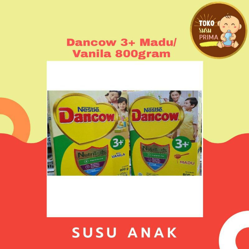Susu Dancow 3+ Madu/ Vanila 800gr