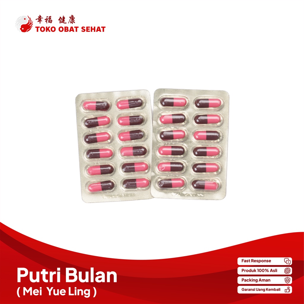 PUTRI BULAN MEI YUE LING obat pelancar haid - haid tidak teratur - nyeri haid