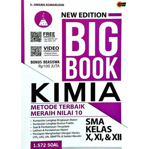 BIG BOOK KIMIA SMA KELAS 1, 2, & 3
