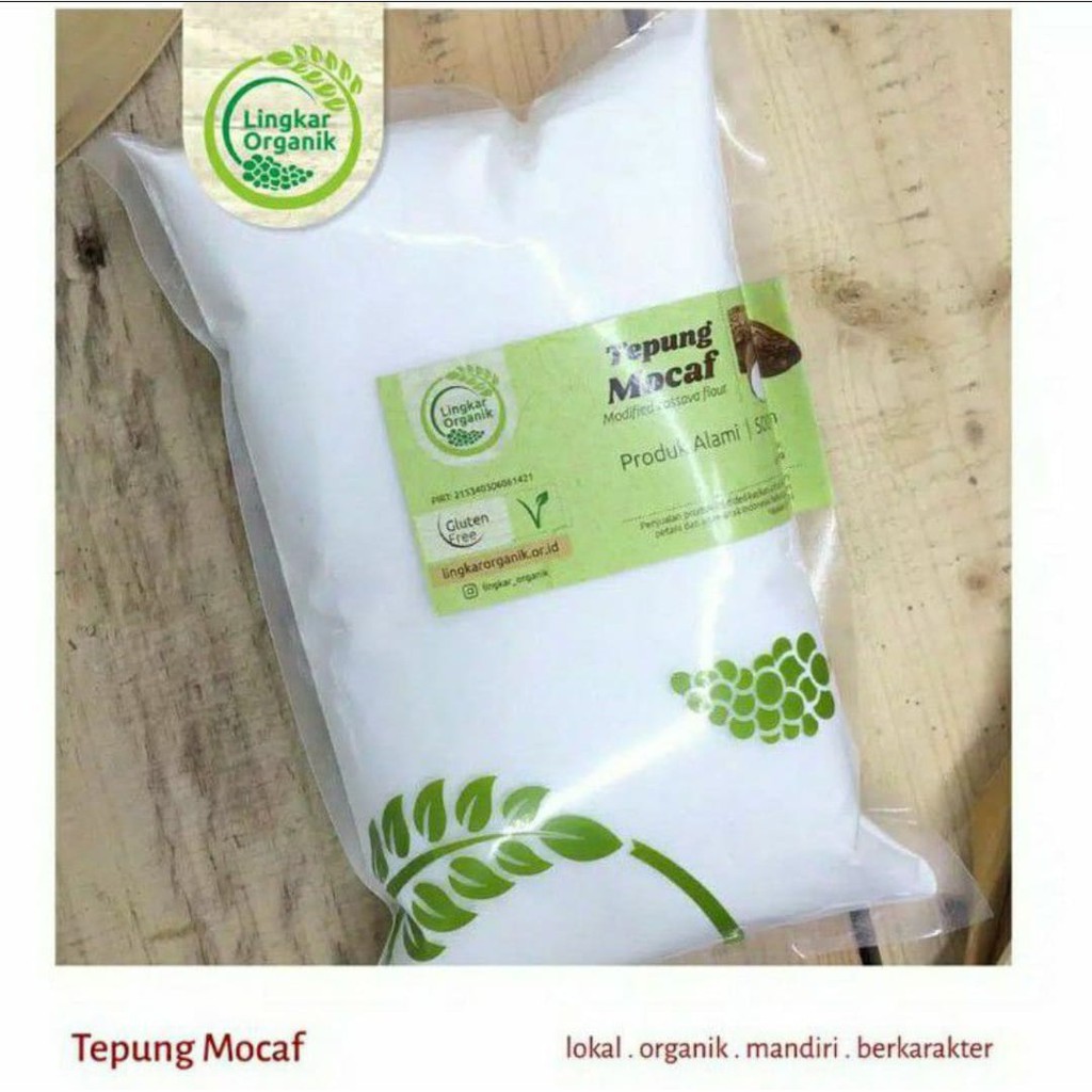 Tepung Organik 500gr MPASI Bayi Bebas Gluten  Beras Merah Kacang Merah  Ubi Ungu Lingkar Organik | Tepung Mpasi Organik | Bubur Bayi | Makanan Bayi