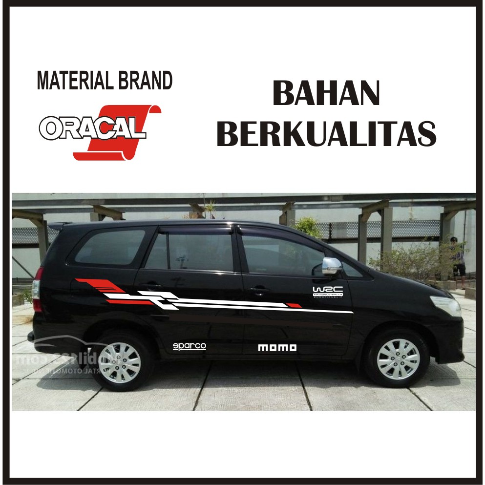 Stiker Sticker Mobil Cutting Variasi Innova Calya Sigra Avanza Xenia Ertiga Agya Ayla Yaris Terbaru Shopee Indonesia