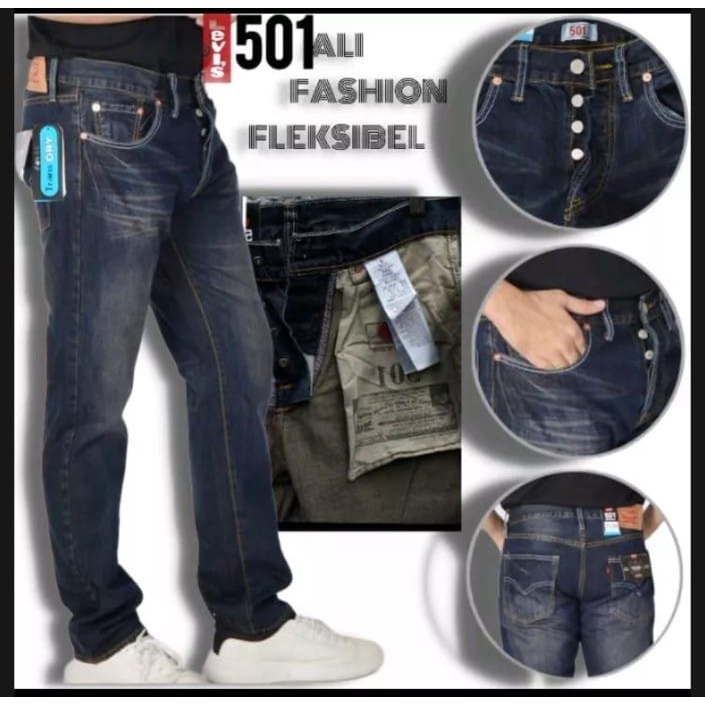 CELANA PANJANG PRIA LEVIS 501/JEANS PREMIUM/CELANA IMPORT JEPANG/CELANA LEVIS 501 ORIGINAL