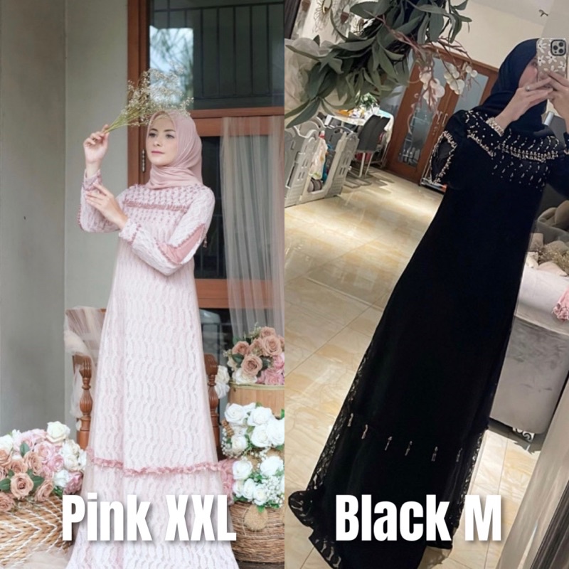 FIX DAPAT JEEHAN DRESS SIZE XXL XL BY KALEELA.ID