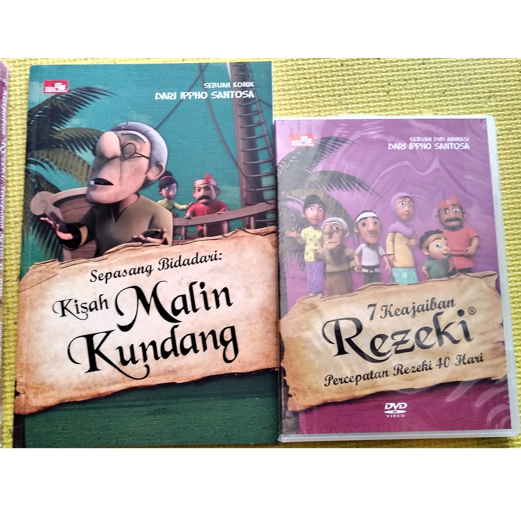 Sebuah Komik &amp; DVD Animasi 7 Keajaiban Rezeki