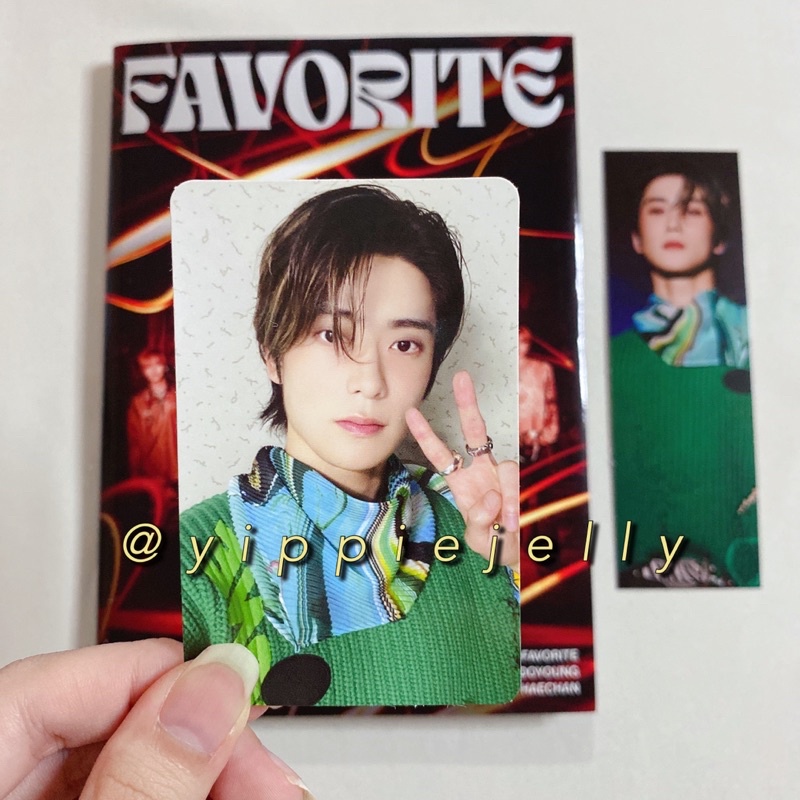NCT127 Jaehyun Catharsis Set - Photocard Bookmark