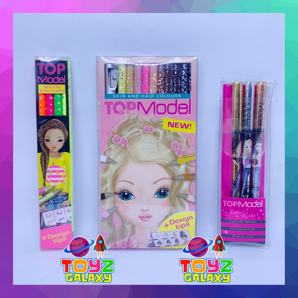 

TOP MODEL COLOURING PENCIL & GEL PEN