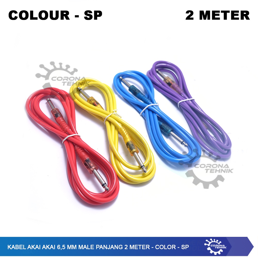 SP - Kabel Akai Akai 6,5 mm Male Panjang 2 Meter - Color