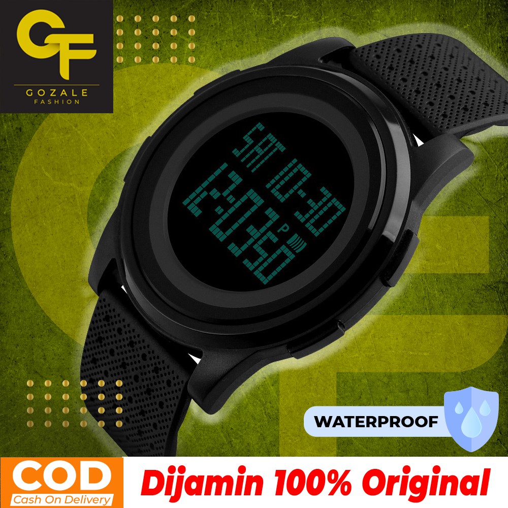 SKMEI 1206 Jam Tangan Pria Anti Air Import Original Jam Tangan Pria Tipis Waterproof Gozale Fashion