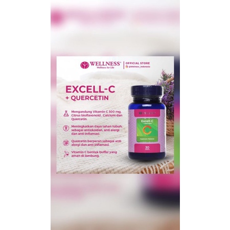 wellnes Exell c + Quercetin