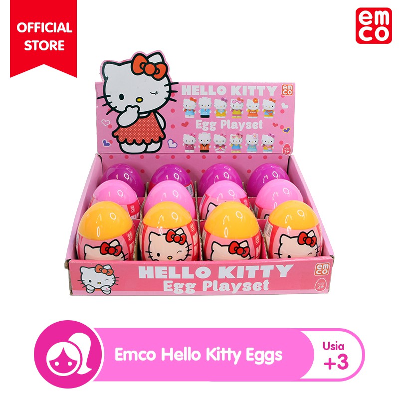 hello kitty egg playset