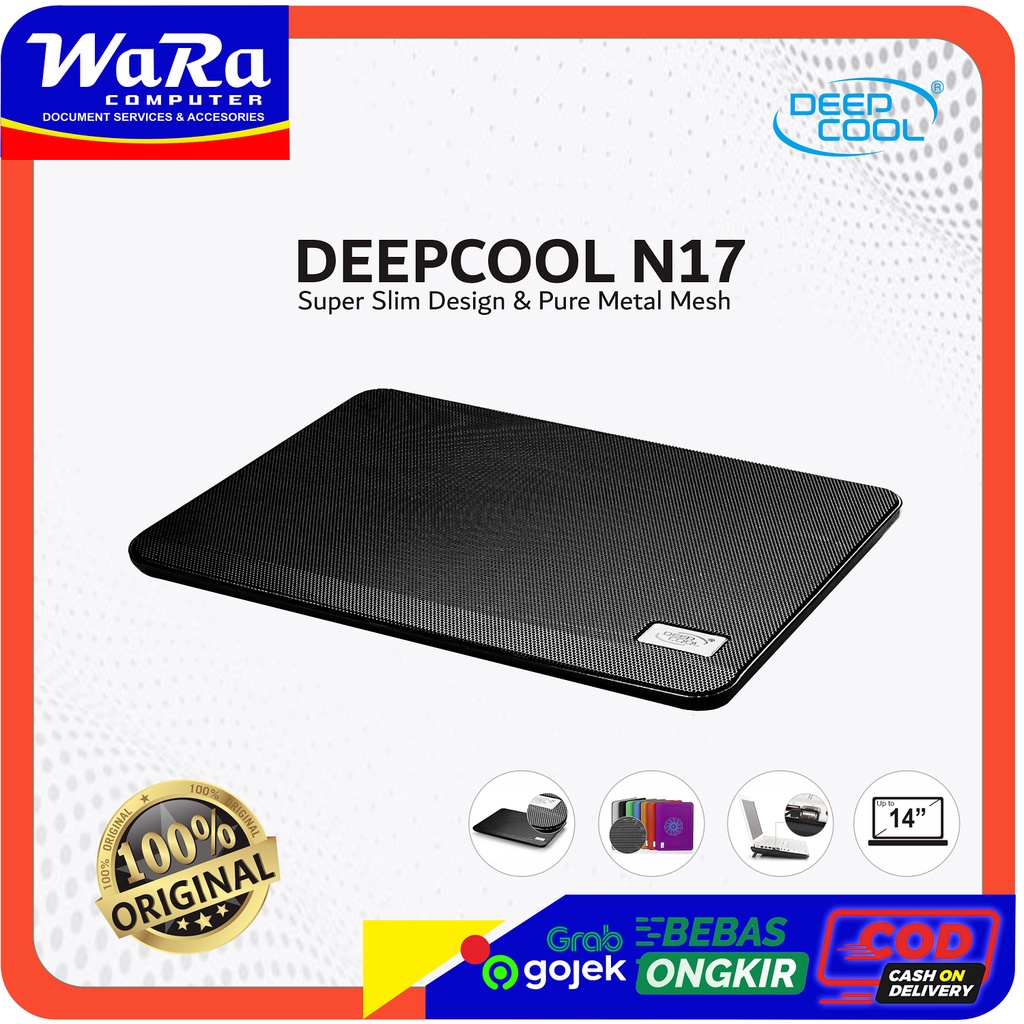COOLING PAD NOTEBOOK DEEPCOOL N17