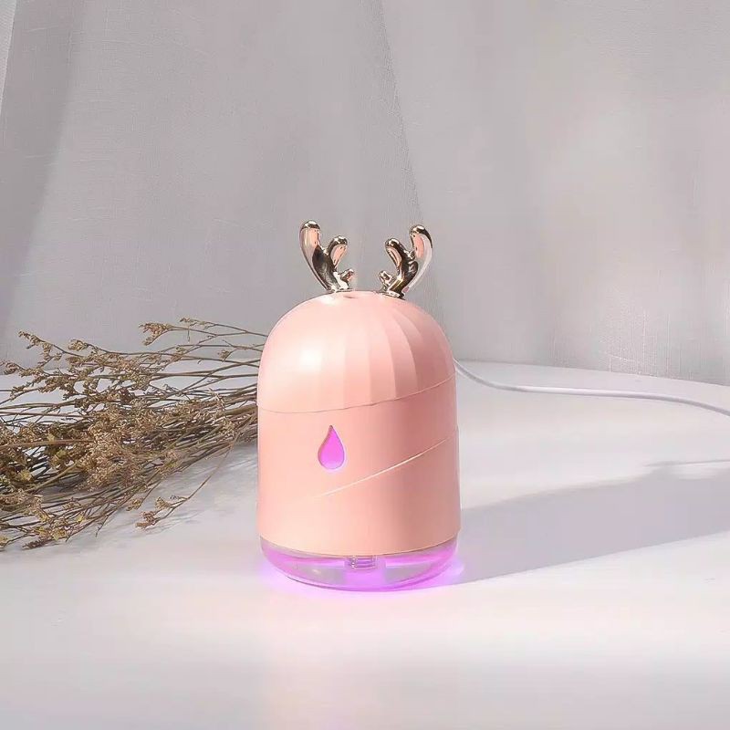 DIFFUSER HUMIDIFIER / AROMATHERAPY HUMIDIFIER / PELEMBAB PEWANGI UDARA PURIFIER MOTIF RUSA