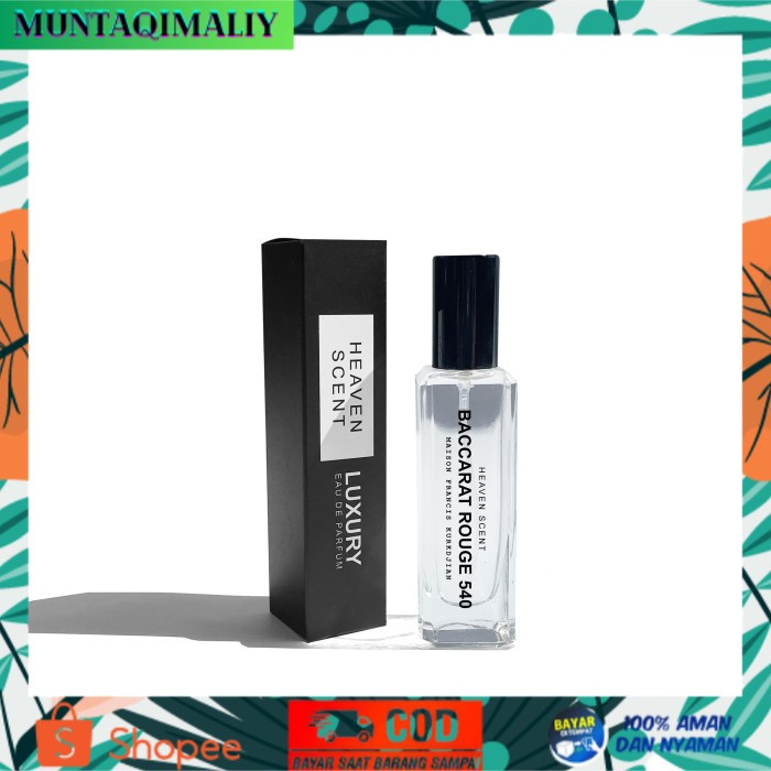 [TERBARU] HEAVEN SCENT Parfum Perfume Wanita Pria 35 ml EAU DE PARFUM - Parfume - Baccarat Rouge