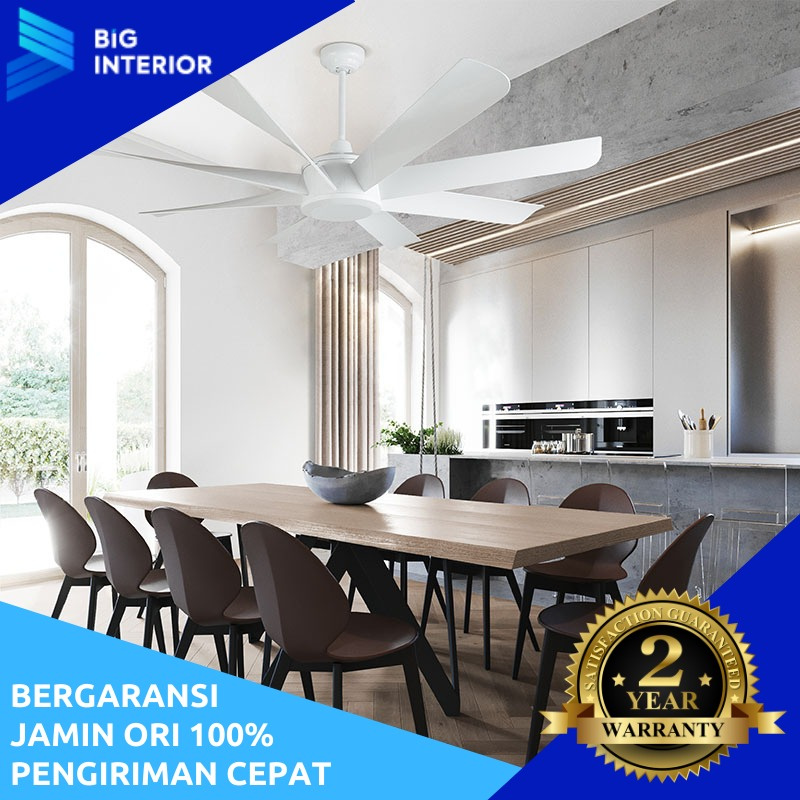 Kipas Angin Gantung Plafond, MT Edma, 60in Olympia,Remote Control