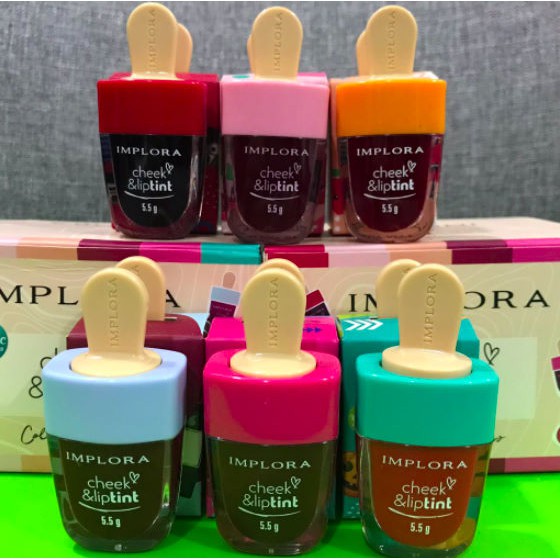 (GROSIR) IMPLORA CHEEK & LIPTINT - IMPLORA LIP TINT