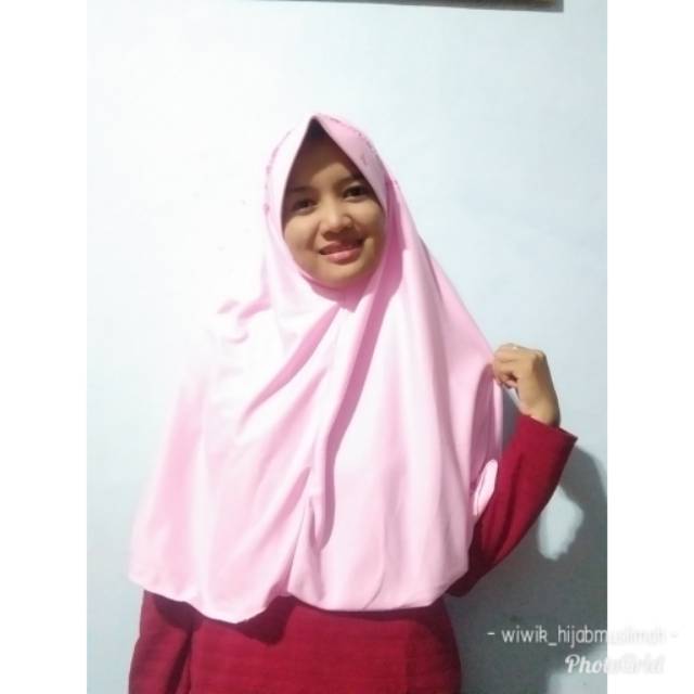 JILBAB SEKOLAH XL TERMURAH PITA ATAS / SMA