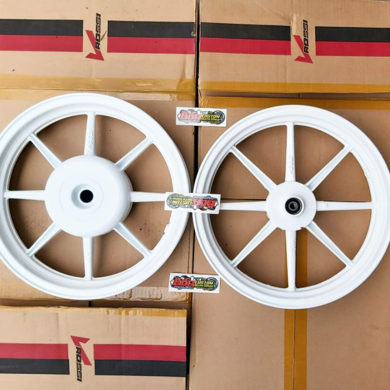 velg v rosi copy rcb vario 125 vario 150 pcx beat scopy vario 110  palang 8 warna putih dan Gold