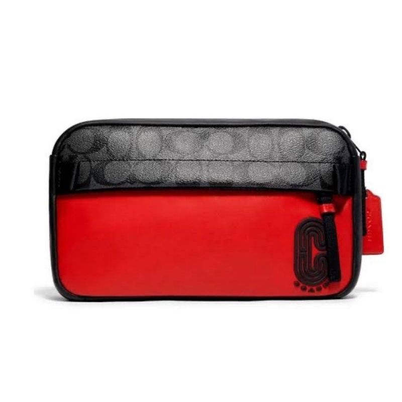 Coach Edge Belt Bag In Colorblock Signature Canvas(599)