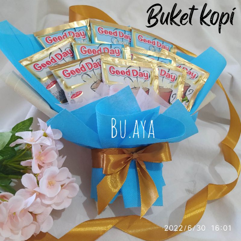 Buket Kopi Instan Kado Birthday Ulangtahun Buket Wisuda