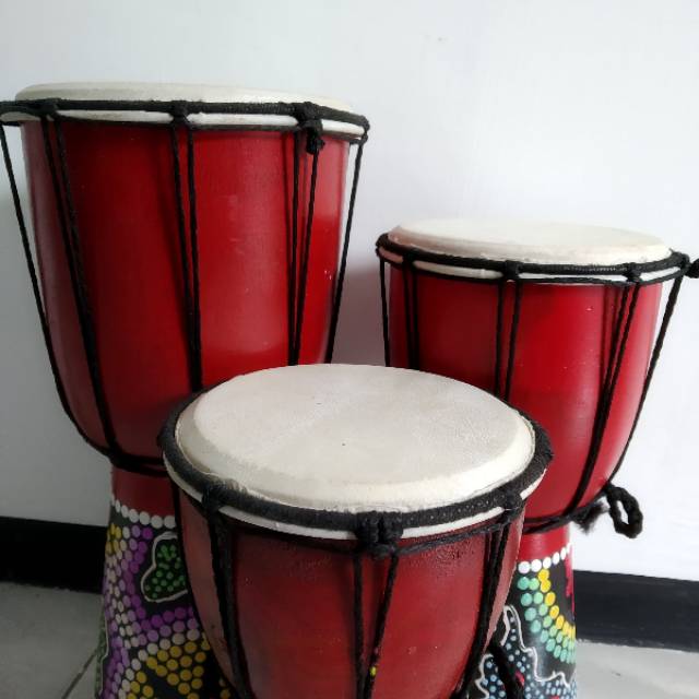 Jimbe Kecil Ukuran 20cm / Alat Musik Tradisional Kulit Sapi