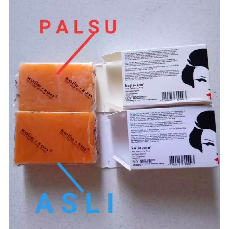 Sabun Kojie San/ Kojisan / Kojic Lightening Soap Kojic Acid 65 gr / 135 / 45gr Sabun Muka / Wajah