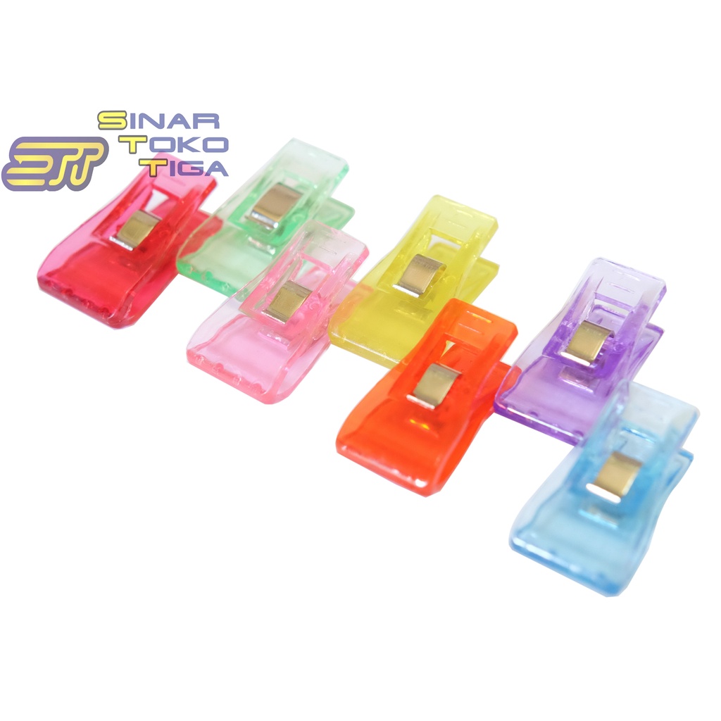 Klip penjepit bahan jahitan fabric marker Wonder Clips 3.2cm