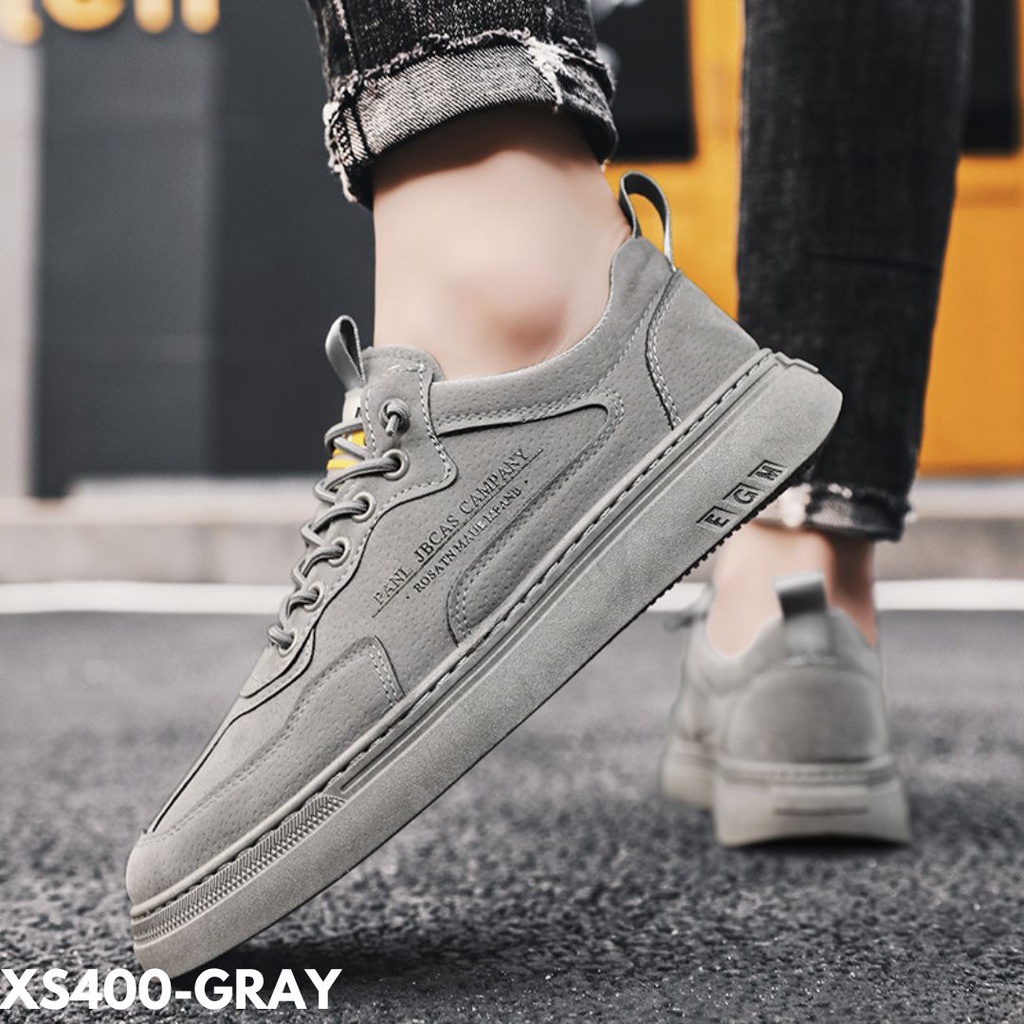 SEPATU SNEAKERS BERTALI PRINCE CASUAL STYLE GOOD DE MAN BAHAN PU BERKUALITAS IMPORT S400