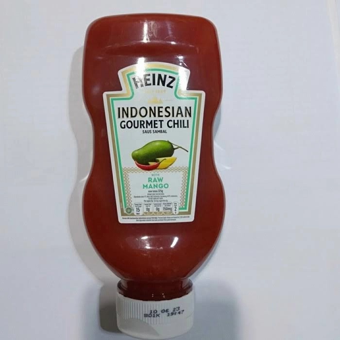 

Heinz Indonesian Gourmet Chili with Raw Mango 325gr - Saus Sambal