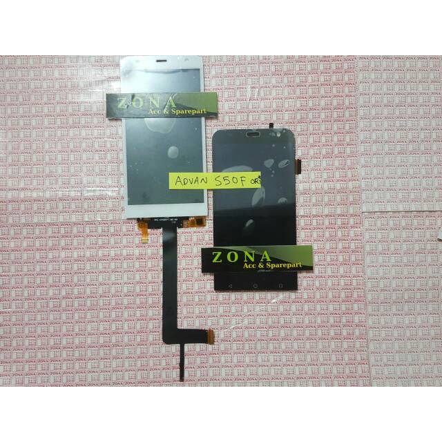 LCD TOUCHSCREEN ADVAN S50F FULLSET