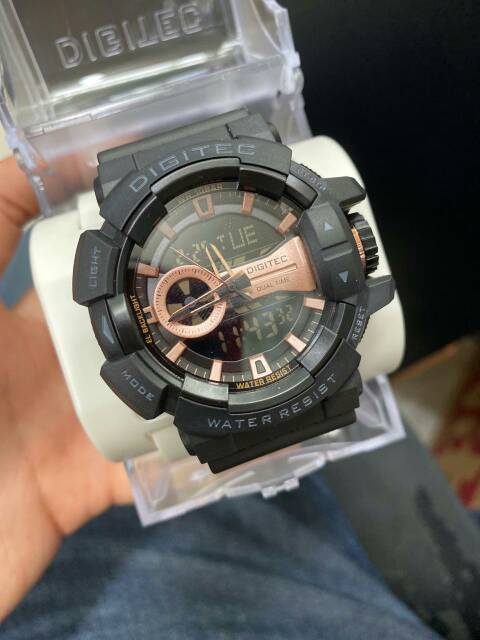 Jam tangan pria Digitec DG 2080 original tahan air